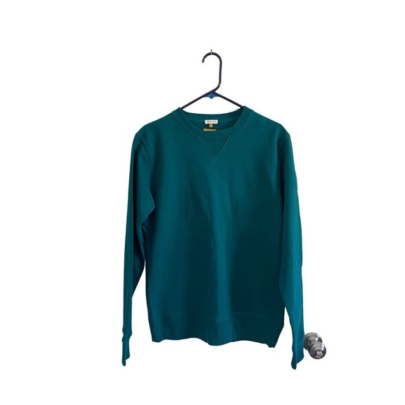 Parallel x League Bodhi Crewneck Sweatshirt Emerald NWT - Picture 2 of 7